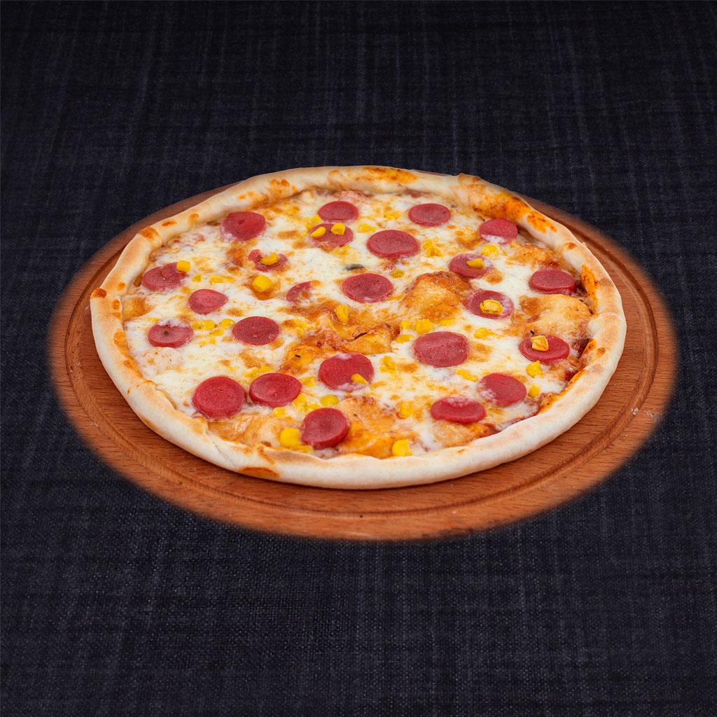 Mushroom And Sosis Pizza